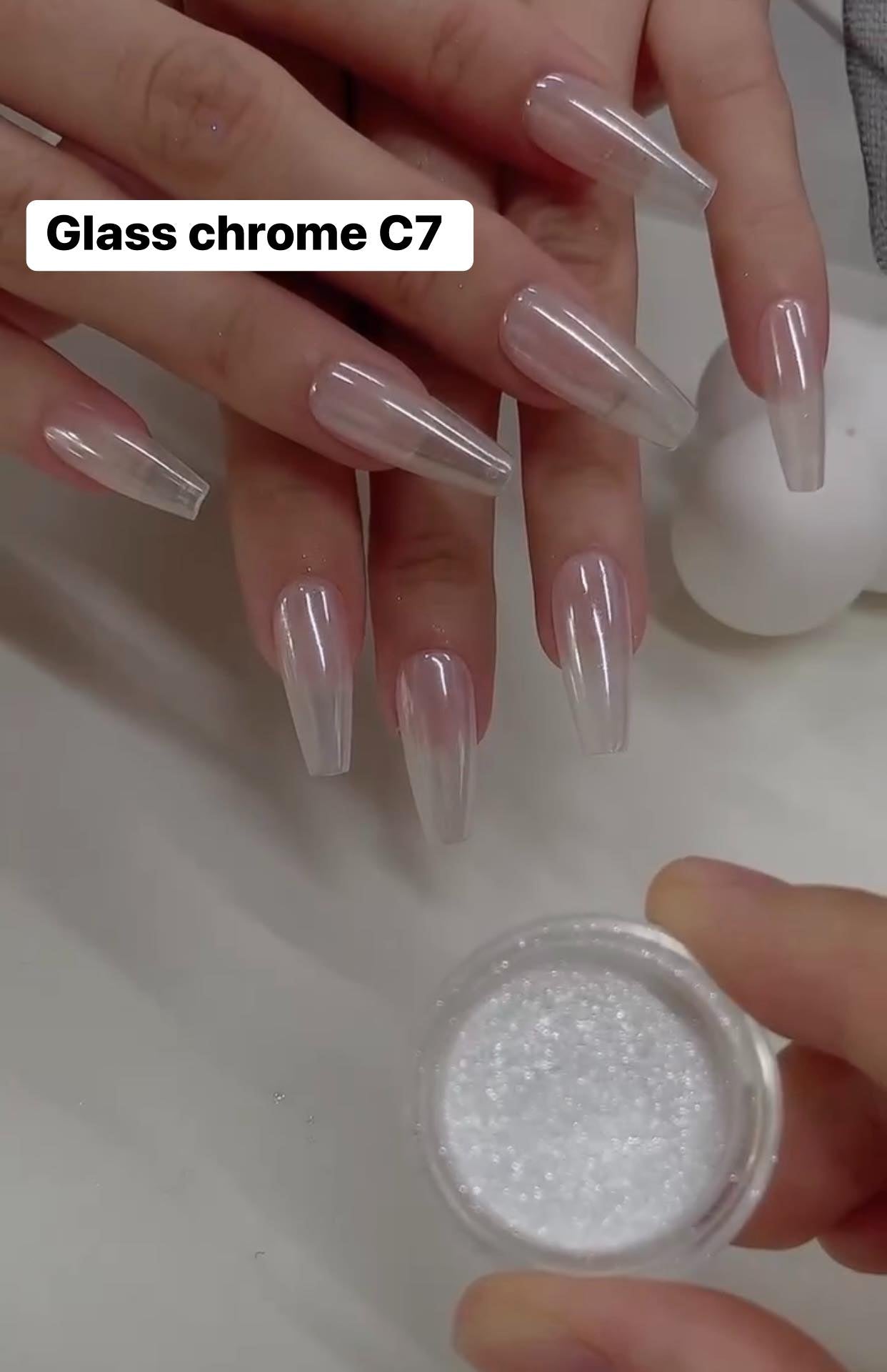 Glazed Chrome - Glass Chrome