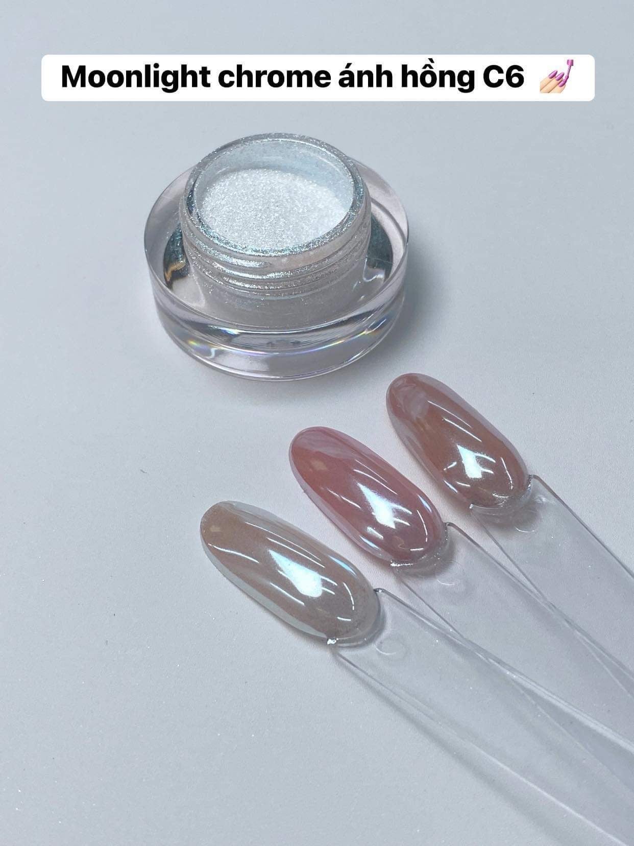 Glazed Chrome- Pink Moonlight C6