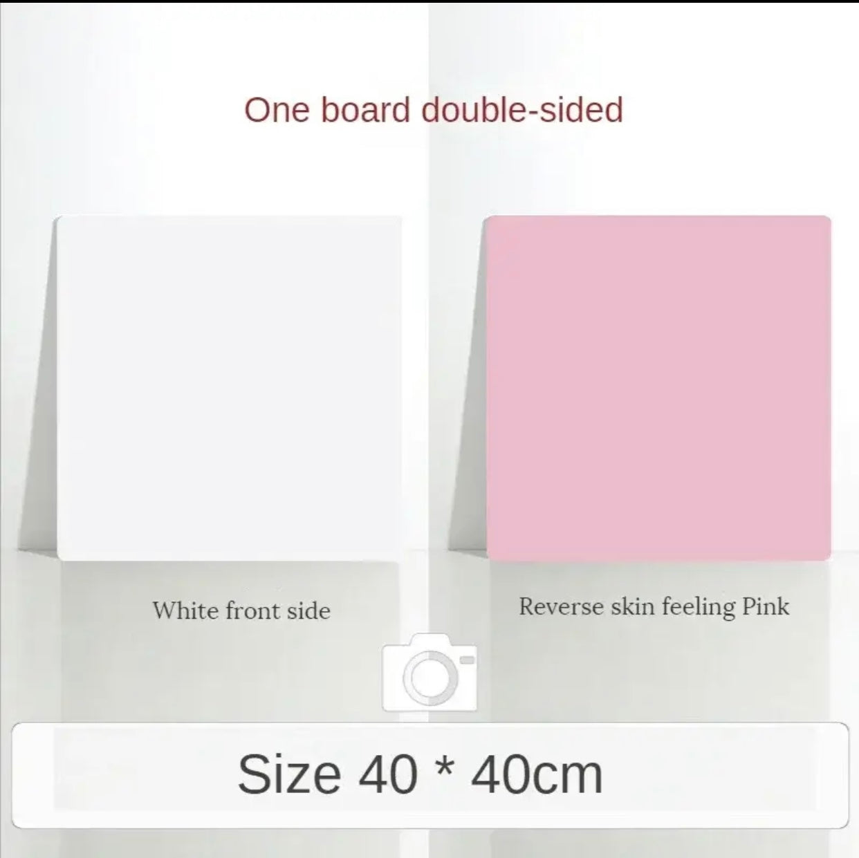 Photo Background - White/Pink