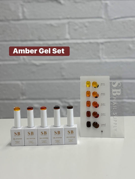 Amber Gel Set (5 Colours)