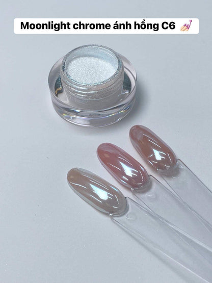 Glazed Chrome- Pink Moonlight C6