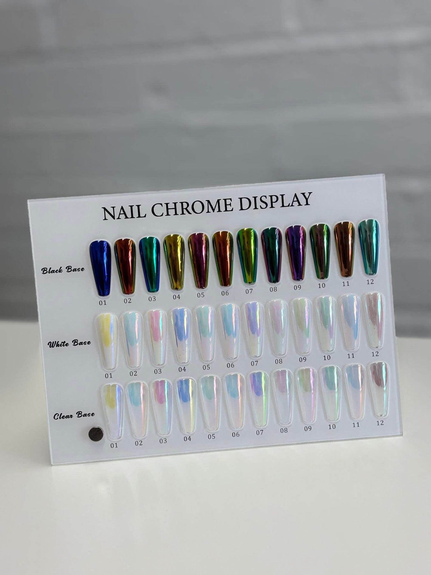 Set Chrome 12 Colours
