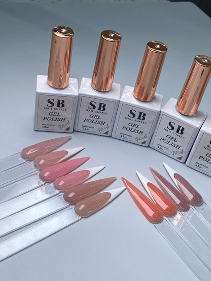 Natural gel set 5 colours
