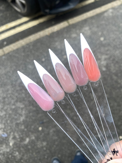 Natural gel set 5 colours