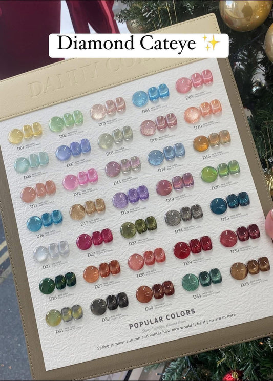 Diamond Cat-eye Set (35 Colours)