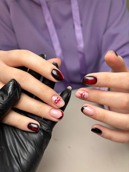 Wine Red Jelly Cateye
