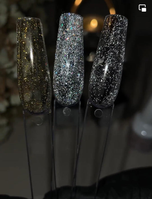 Reflective Gel - Gold